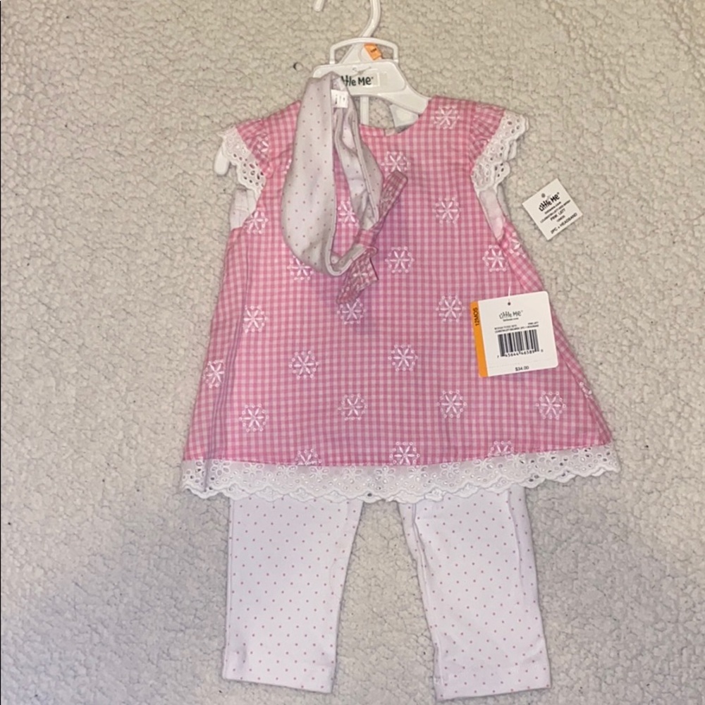 Little Me 3 piece set 12 months